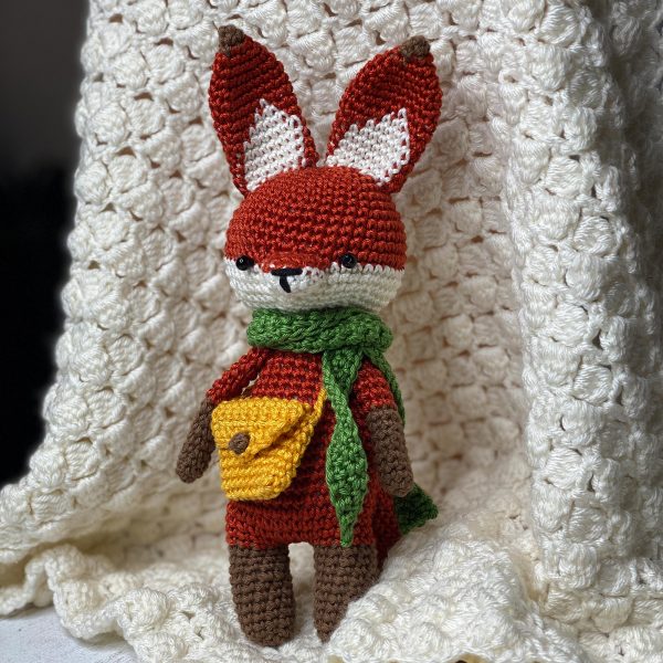 Patron au crochet Renard Flynn - Amy Design Crochet