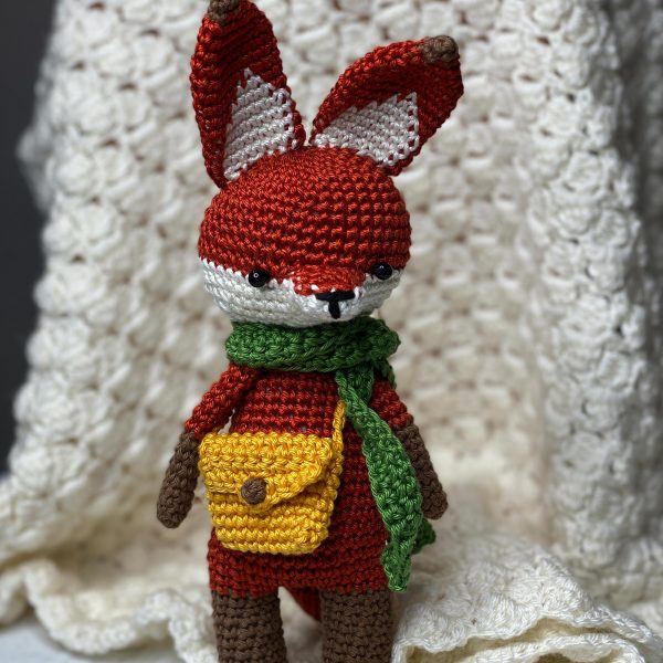 Patron au crochet Renard Flynn - Amy Design Crochet