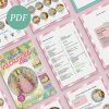 Cahier de Vacances d'été au Crochet - Rosy le papillon PDF N°9